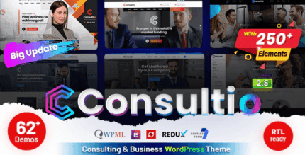 Consultio – Consulting Corporate WordPress