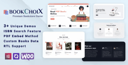 BookChoix – Elementor WooCommerce WordPress Theme