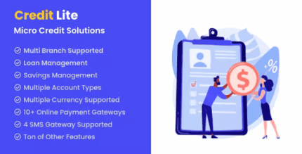 Credit Lite – Multi Branch Loan & Savings Management System