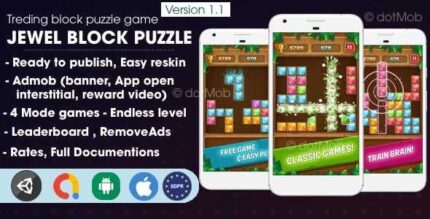 Jewel Block Puzzle – Unity Complete Project