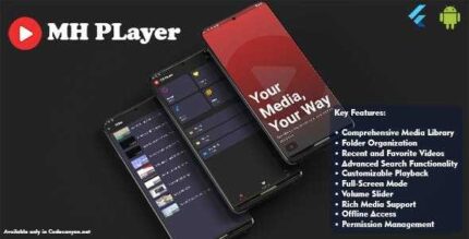MH Player: The Ultimate Media Experience – Flutter MX Player Clone Full Application