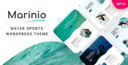 Marinio – Surfing & Scuba Diving WordPress Theme