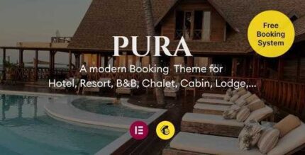 Pura – hotel booking wordpress