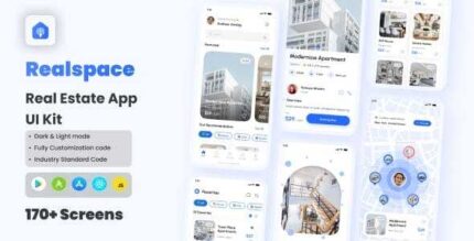 Realspace – Real Estate App React Native CLI Ui Kit