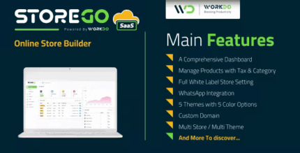 StoreGo SaaS – Online Store Builder