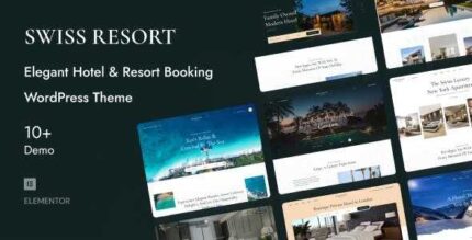 SwissResort – Resort & Hotel Booking WordPress Theme