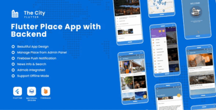 The City Flutter – Place App with Backend 2.0