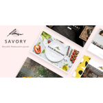 Savory - Restaurant Theme
