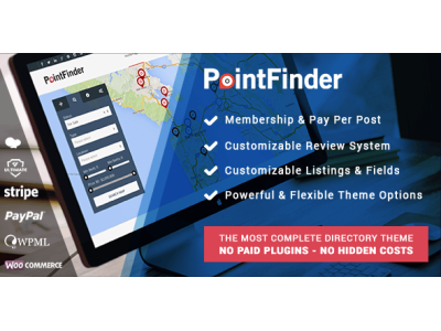 PointFinder | Directory & Listing WordPress Theme