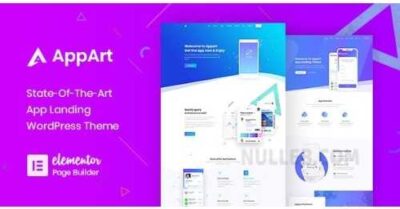 AppArt Creative WordPress Theme For Apps Saas at $3.49