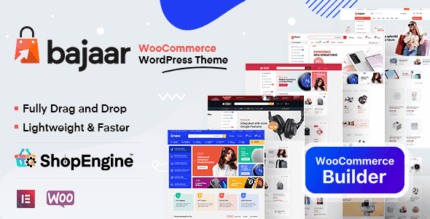 Bajaar – Highly Customizable WooCommerce WordPress Theme