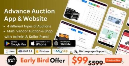 BidWazir - Multivendor Auction & Bidding Platform with App and Website