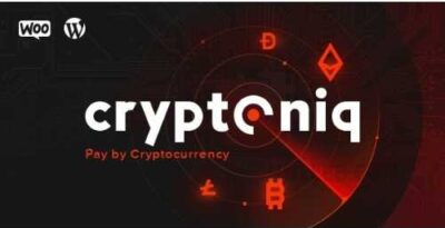 Cryptoniq Cryptocurrency Payment Plugin for WordPress at $3.49 only