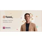 Tonni - Personal Portfolio WordPress Theme