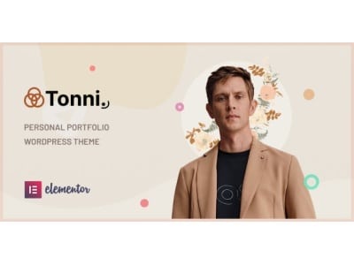 Tonni - Personal Portfolio WordPress Theme