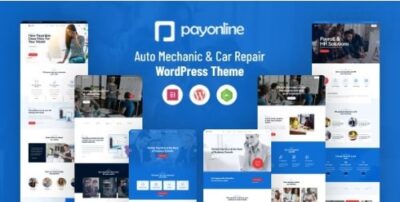 Payonline Online Payroll and HR Software WordPress Theme at