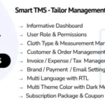 Smart TMS SaaS - Tailor Management System