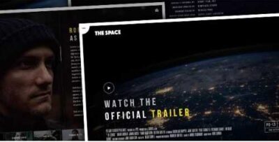 The Space Single Film Campaign WordPress Theme at $3.49