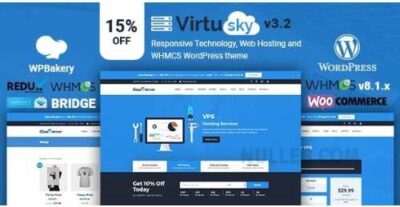 VirtuSky | Responsive Web Hosting and WHMCS WordPress Theme at