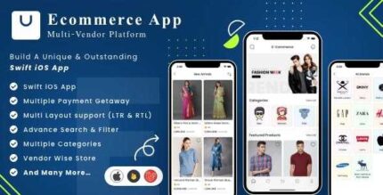 eCommerce – Multi vendor ecommerce iOS App with Admin panel