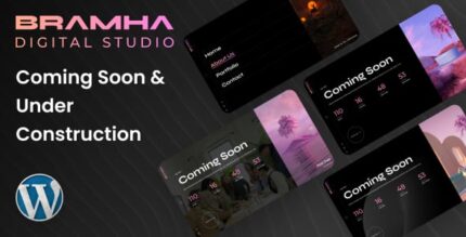 Coming Soon & Under Construction WordPress Theme