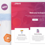 Exqute - Painting Company WordPress Theme