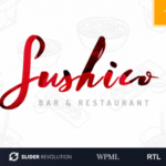Sushico - Sushi and Asian Food Restaurant WordPress Theme