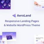 AeroLand - App Landing Software Website WordPress Theme