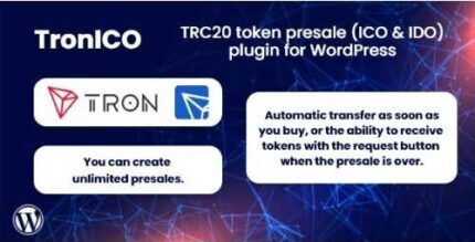TronICO-TRC20-token-presale-ICO-IDO-plugin-for-WordPress
