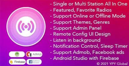 XRadio – Best Radio Template For Android