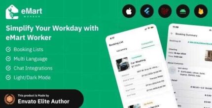 eMart – Worker / Service Man app for On-Demand Service