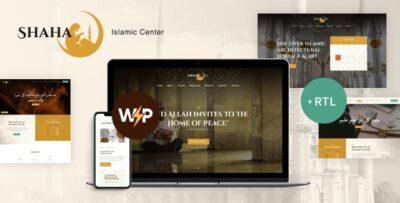 Shaha | Islamic Centre & Mosque Theme + RTL