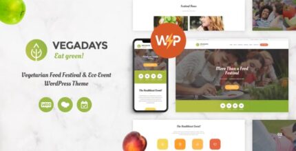 VegaDays – Vegetarian Food Festival & Eco Event WordPress Theme