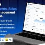 Zaigency - Services, Clients, Sales & Teams Management Laravel Script.