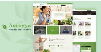 Aarogya | Nutrition & Dietitian WordPress Theme