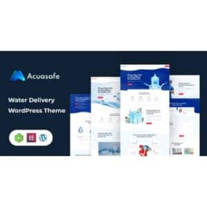 Acuasafe Drinking Water Delivery WordPress Theme