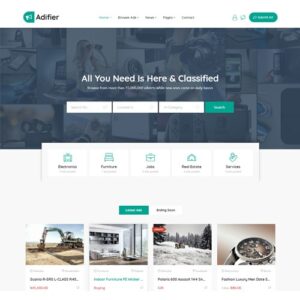 Adifier classified ads wordpress theme