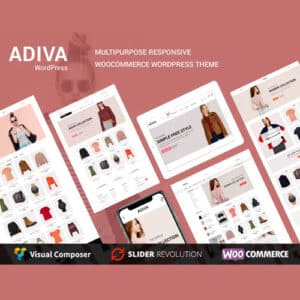 Adiva – ecommerce wordpress theme