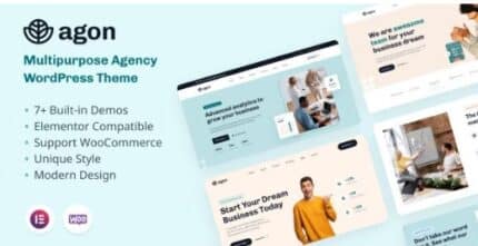 Agon - Multipurpose Agency WordPress Theme