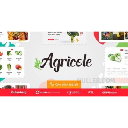 Agricole - Organic Food & Agriculture WordPress Theme