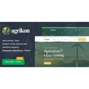 Agrikon organic food & agriculture woocommerce theme