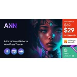 Ai ann ai generator openai elementor wordpress theme