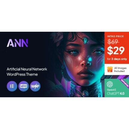 AI ANN - AI Generator OpenAI Elementor WordPress Theme