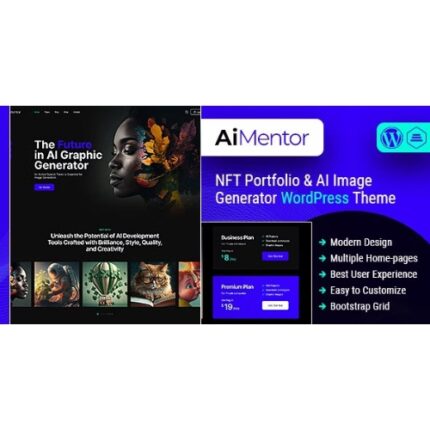 Ai mentor | ai image generator wordpress theme