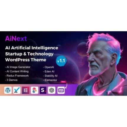 Ainext ai agency & startup wordpress theme
