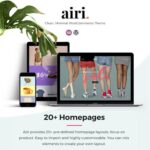 Airi – Clean, Minimal WooCommerce Theme