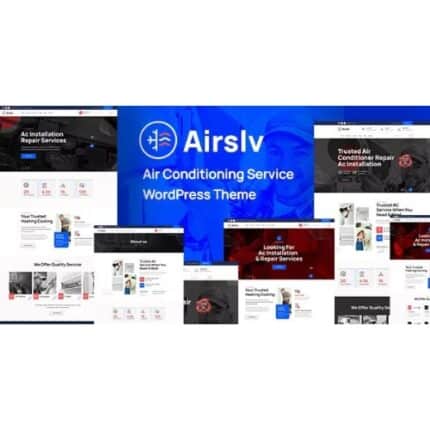 Airslv heating & air conditioning wordpress theme