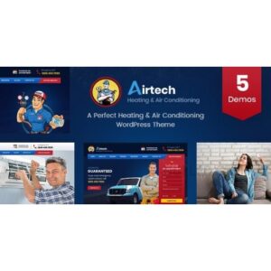 Airtech Plumber HVAC and Repair theme