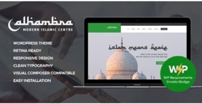 Alhambra | Mosque & Islamic Centre Church WordPress Theme + RTL