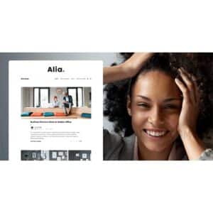 Alia Minimal Personal Blog